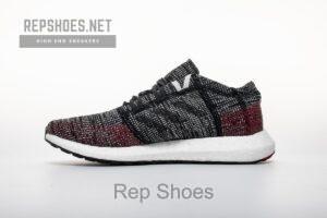 Adidas Pure Boost GO "Carbon/Core Black/Power Red" AH2323