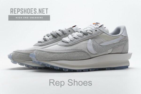 BV5053-100 Sacai x Nike LDWaffle White Bright White - Image 6