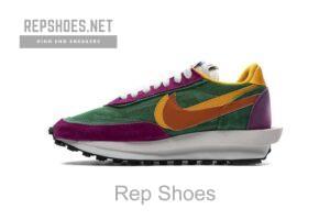 Sacai x Nike LDWaffle GreenPinkOrange BV0073-301