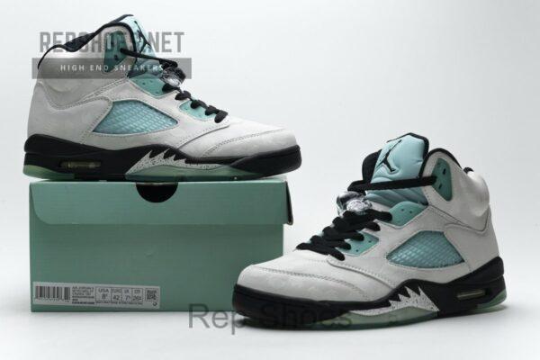 CN2932-100 Air Jordan 5 Retro "Island Green" - Image 2