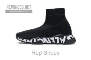 Balenciaga Stretch Mesh High Top Sneaker All Black