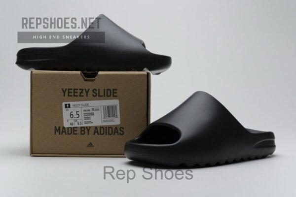 FB6348 adidas Yeezy Slide “Black” - Image 2