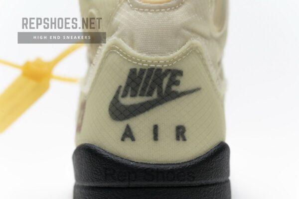 DH8565-100 OFF White x Air Jordan 5 Retro SP Sail - Image 8