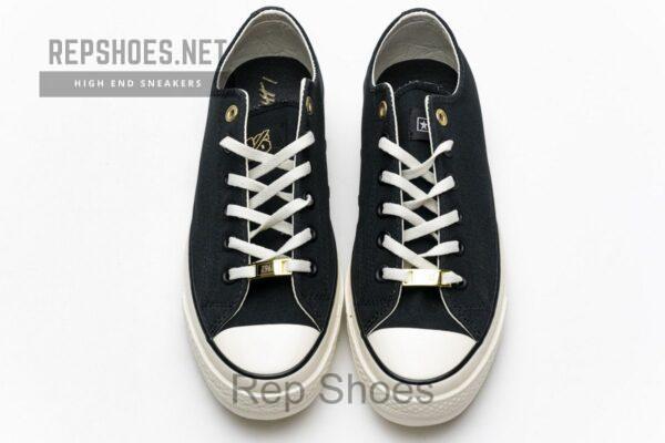 161408C Converse Chuck Taylor All-Star Ox Think 16 Black White - Image 11