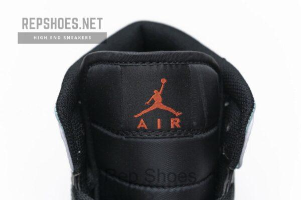 BQ6931-100 Air Jordan 1 Mid GS Black Toe - Image 9