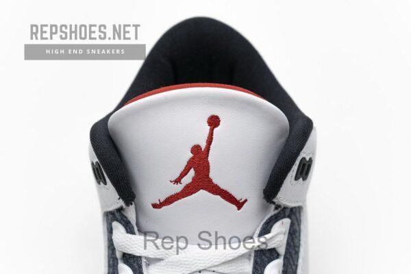 CZ6431-100 Air Jordan 3 Retro Fire Red Denim - Image 8