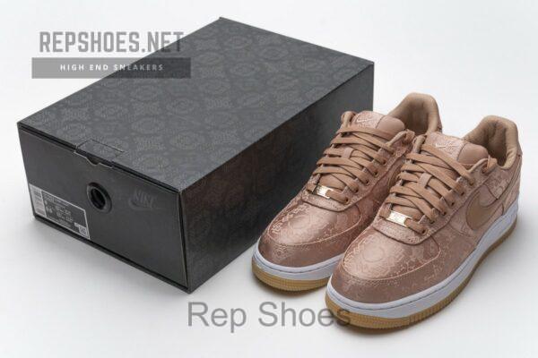 CJ5290-600 CLOT x Nike Air Force 1 Low “Rose Gold” - Image 7