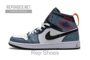 CU2802-100 Air Jordan 1 Mid Facetasm Blue Teal