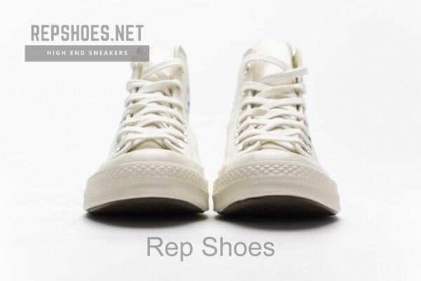 150205C CDG Play x Converse Chuck Taylor All Star 70 High Top - Image 4