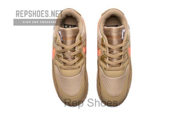 OFF-WHITE x Nike Air Max 90 BT“Desert Ore”BV0852-200 - Image 3