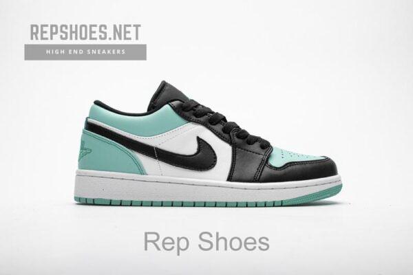 Air Jordan 1 Low Emerald Toe 553558-117 - Image 8