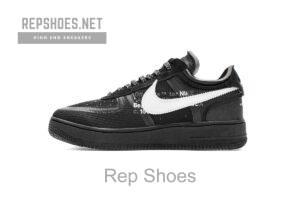 AO4606-001 OFF White X Air Force 1 Low Black