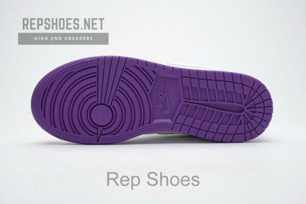555112-100 Air Jordan 1 Mid SE White Fuchsia Blast - Image 11