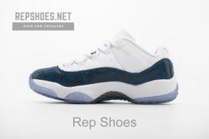 Air Jordan 11 Low “Navy Blue Snakeskin”CD6846-102