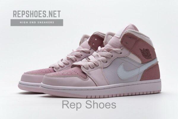 CW5379-600 Air Jordan 1 Mid Digital Pink - Image 7