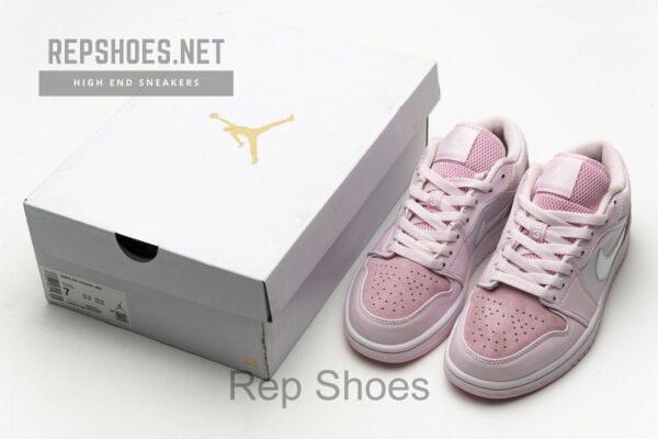 CW5379-600 Air Jordan 1 Low Digital Pink - Image 3