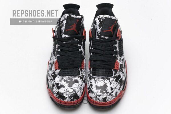 BQ0897-006 Air Jordan 4 Retro Singles Day Tattoo - Image 4