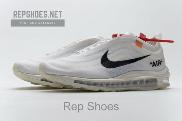 AJ4585-100 Off-White x Nike Air Max 97 All White - Image 7