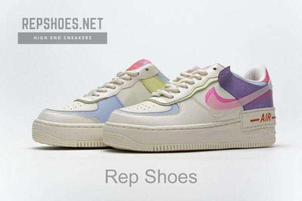 CU3012-164 Nike W Air Force 1 Shadow Pale Ivory Pink - Image 5