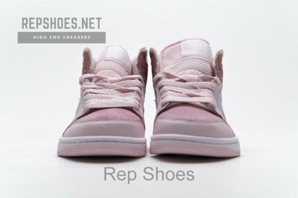 CW5379-600 Air Jordan 1 Mid Digital Pink - Image 6