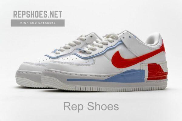 CQ9503-100 Womens Air Force 1 Team Orange - Image 6