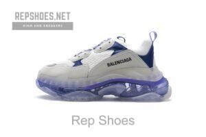 544351 W09E1 1322 Balenciaga Triple S White Purple