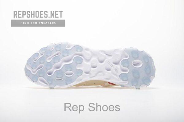 Nike React Element 87 “White Red” AQ1090-100 - Image 4