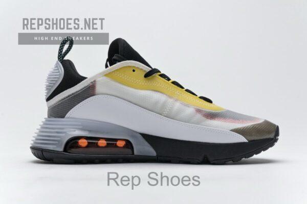CT1091-100 Nike Air Max 2090 Speed Yellow Aqua - Image 9