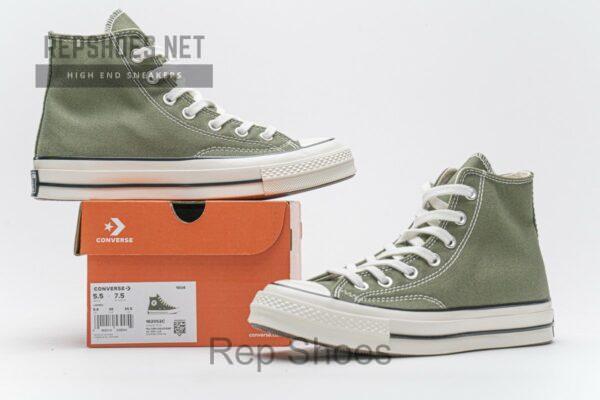 162052C Converse Chuck 70 HI Field Surplus Black Egret - Image 2
