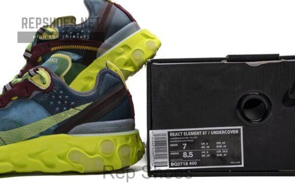Nike React Element 87Undercover“Lakeside” BQ2718-400 - Image 2
