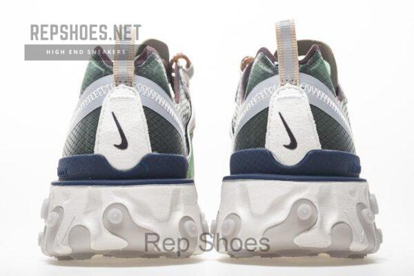 Nike React Element 87 “Brown green” AQ1090-002 - Image 5