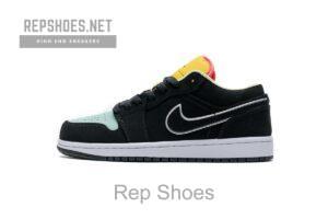 CK3022-013 Air Jordan 1 Low SE Pink Orange Blue