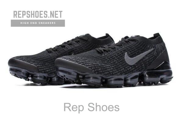 Nike Air Vapormax Flyknit 3 All Black AJ6900-004 - Image 5