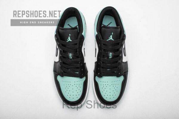Air Jordan 1 Low Emerald Toe 553558-117 - Image 3
