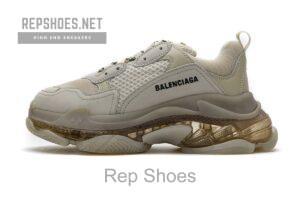 544351 W09O1 2178 Balenciaga Triple S Champagne