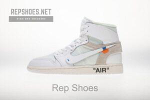 OFF WHITE X Air Jordan 1 AQ0818-100 White