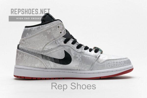 CU2804-100 Edison Chen x Air Jordan 1 Mid Fearless - Image 12