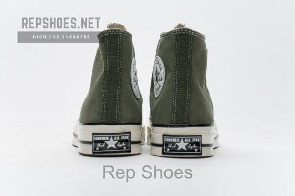 162052C Converse Chuck 70 HI Field Surplus Black Egret - Image 7