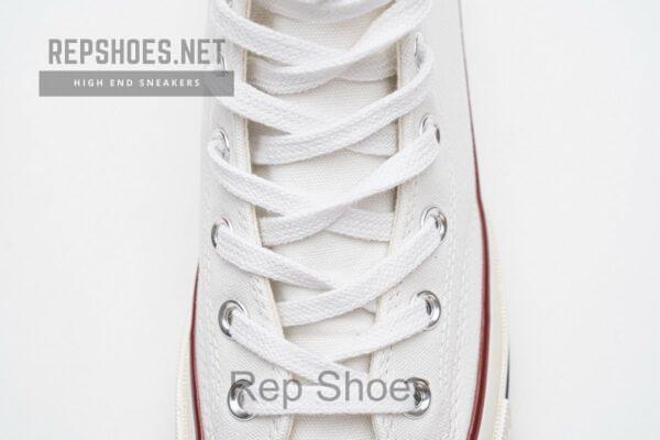 162056C Converse Chuck 70 HI White Garnet Egret - Image 10