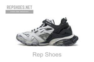 570391 W2GN3 1090 Blenciaga Track 2 Sneaker Black White