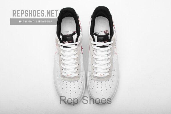 CK9257-100 Nike Air Force 1 '07 LV8 White Black Pure Platinum - Image 7