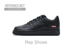 CU9225-001 Supreme x Nike Air Force 1 Low Black
