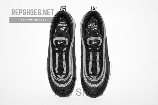 Nike Air Max 97 Swoosh Air Logos “Black White” AR7621-001 - Image 7