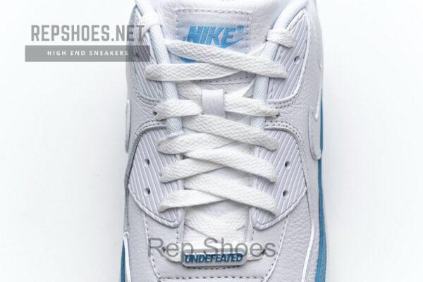 CJ7197-102 Undefeated x Nike Air Max 90 White Blue - Image 10