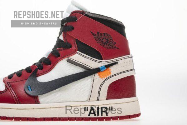 OFF-WHITE x Air Jordan 1 High OG 10X“Chicago”AA3834-101 - Image 3