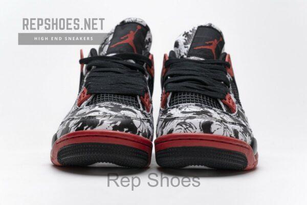 BQ0897-006 Air Jordan 4 Retro Singles Day Tattoo - Image 5