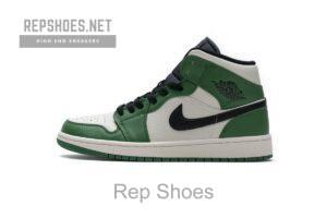 852542-301 Air Jordan 1 Mid Pine Green