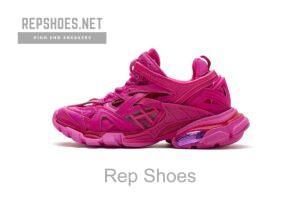 568615 W2FC1 5845 Blenciaga Track 2 Sneaker Fluo Pink