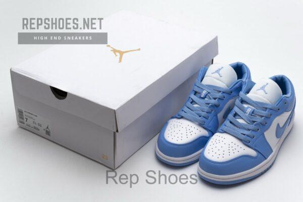AO9944-441 Air Jordan 1 Low UNC - Image 3