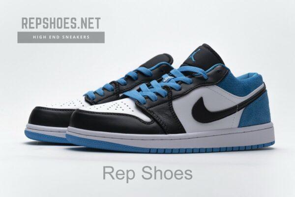 CK3022-004 Air Jordan 1 Low SE Laser Blue - Image 6